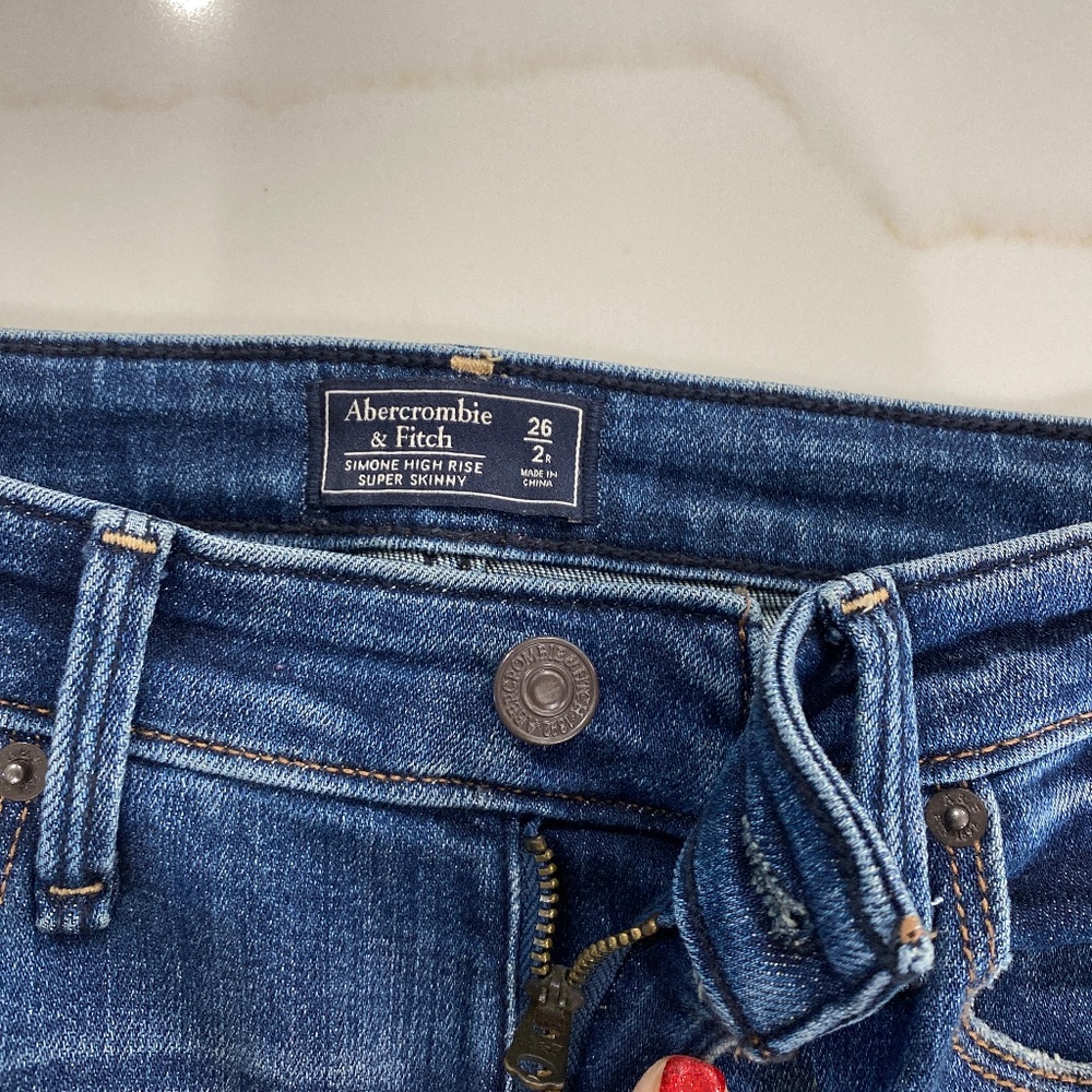 Simone High Rise A&F Skinny Jeans